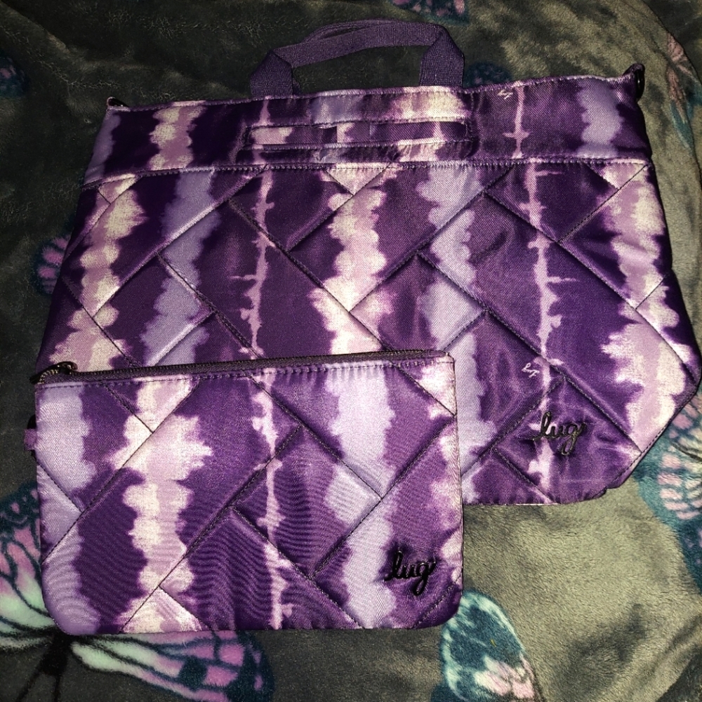 Like New Lug Tenor w/pouch Shibori Purple